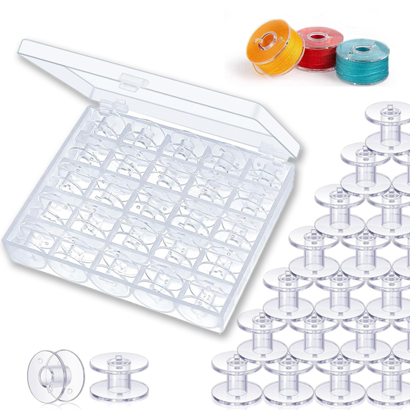 Sewing Machine Yarn - Conjunto de bobina de linha inferior