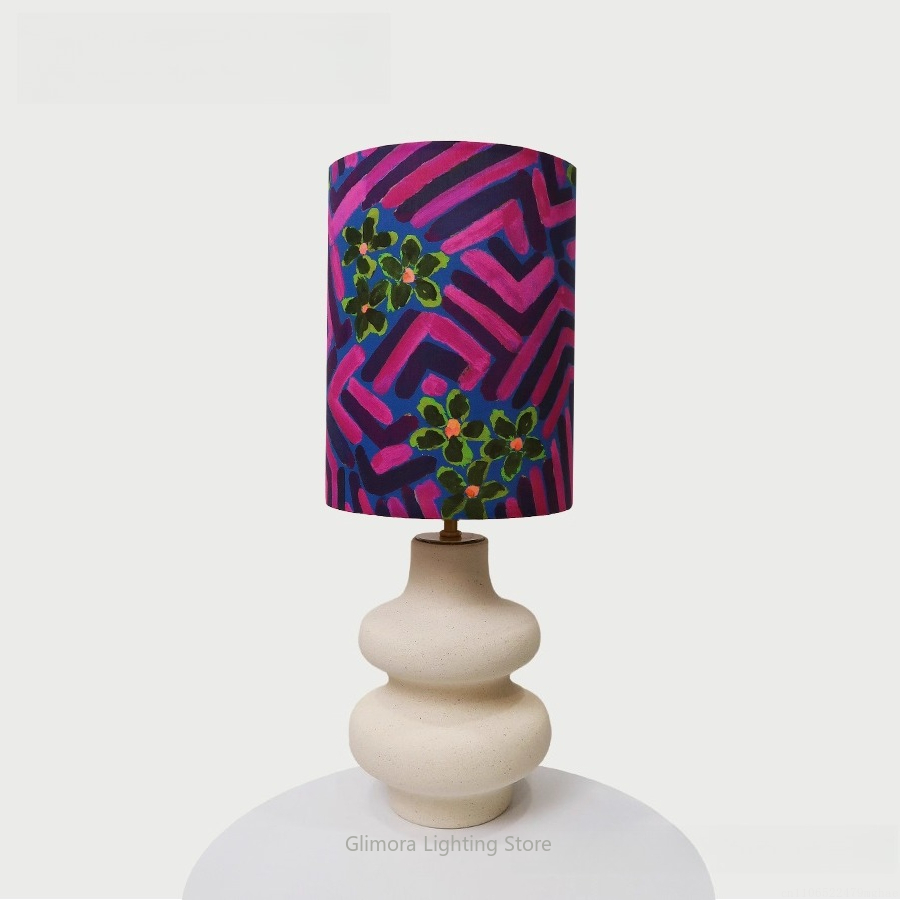 Century Textile & Sewing Supply Photos - Candeeiro de mesa em tecido Liberty:
