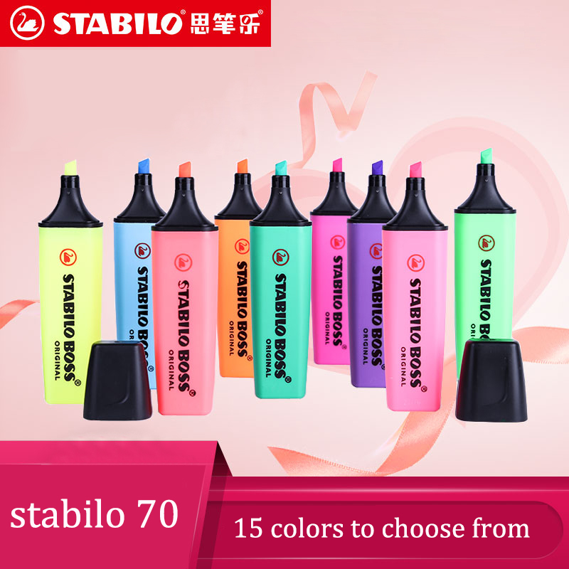 Stabilo Marker Boss - Stabilo Alemão-Stabilo 70 Boss Highlighter, Candy