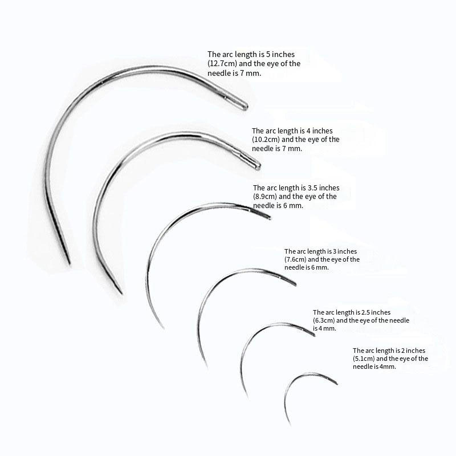 Leather Needle Heavy - Conjunto de Agulhas de Costura Manual