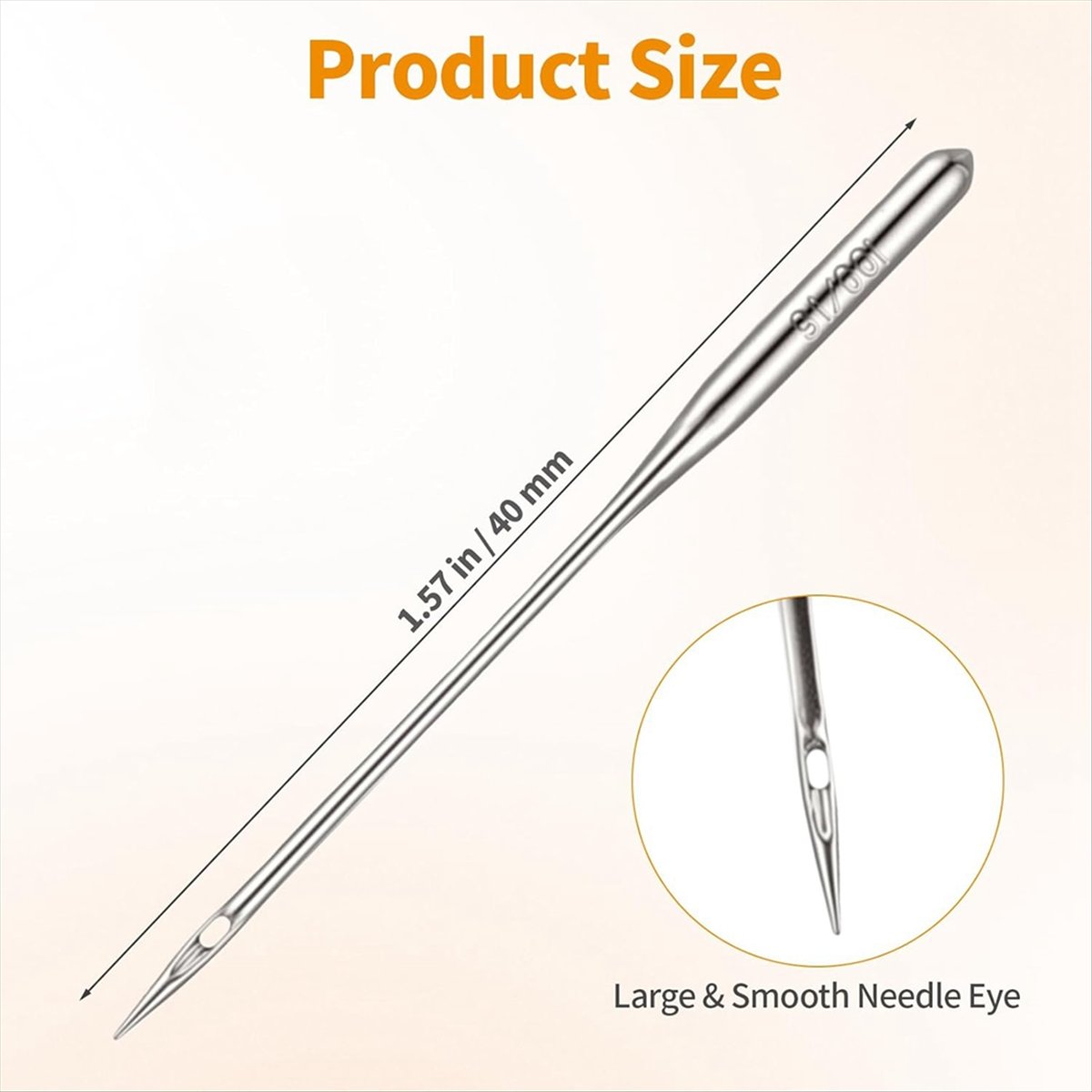 Leather Needle Heavy - ABZT 150PCS Agulhas de Máquina de