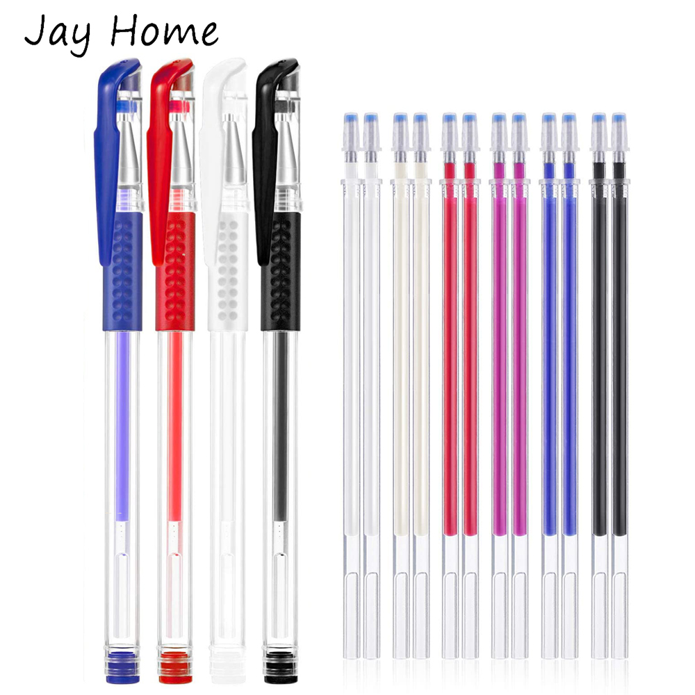 Fabric Marking Pen - 12 pçs tinta desaparecendo calor apagar