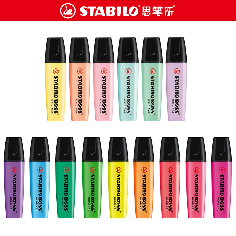 Stabilo Marker Boss - Canetas Marcadoras STABILO em 5/9/14 Cores