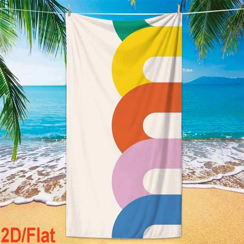 Century Textile & Sewing Supply Photos - Toalha de Praia de Microfibra com