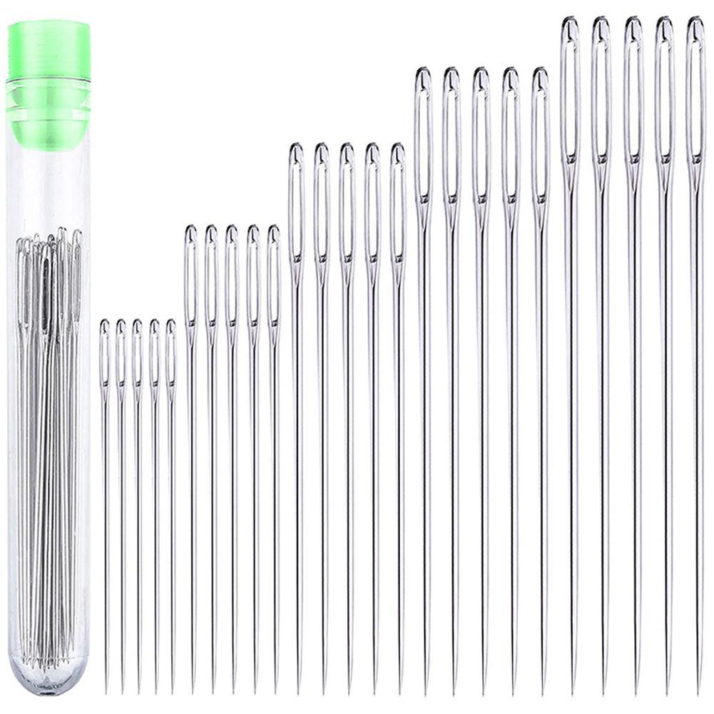 Sewing Knit - 25 pçs grandes agulhas de costura