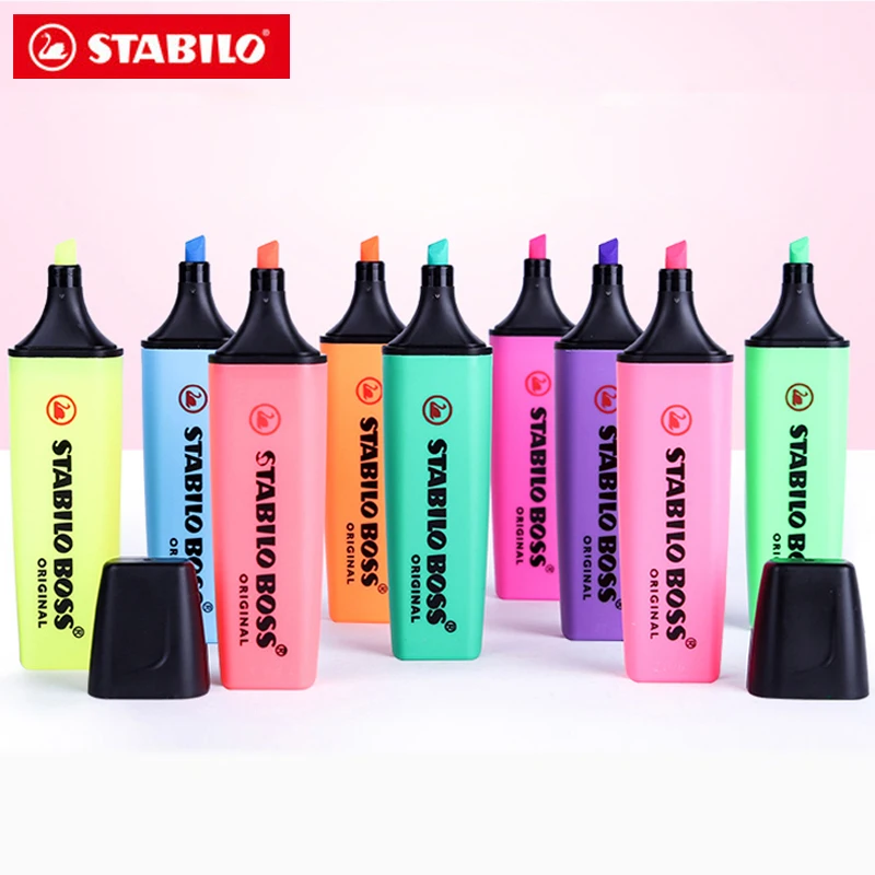 Stabilo Marker Boss - Artigos de papelaria material escolar, Papelaria