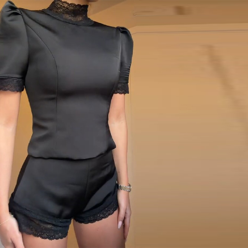 Shoulder Pad Set In - Novos Conjuntos de Top Curto com