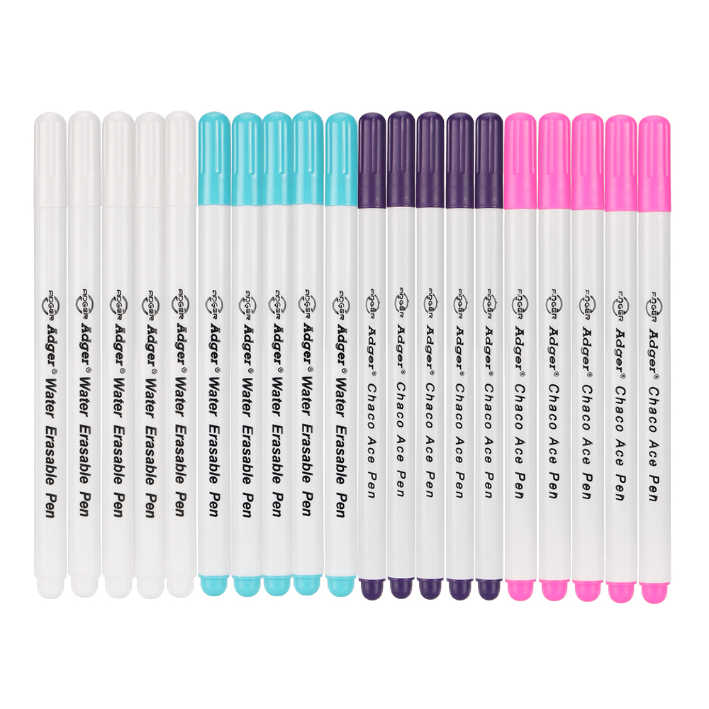 Fabric Marking Pen - 20 Marcadores de Ponto para Quilting