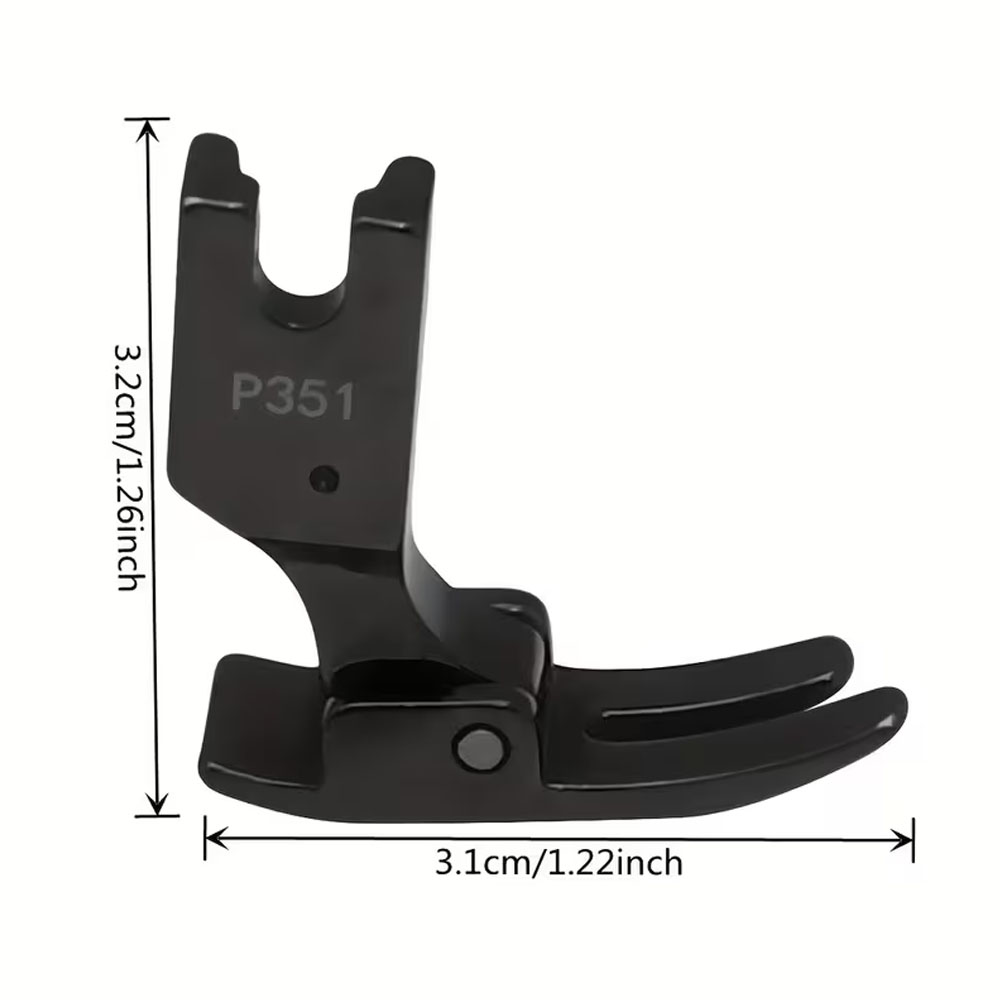 P351 Calcador de Aço Preto Ant - Sewing Tt avaliação e preço
