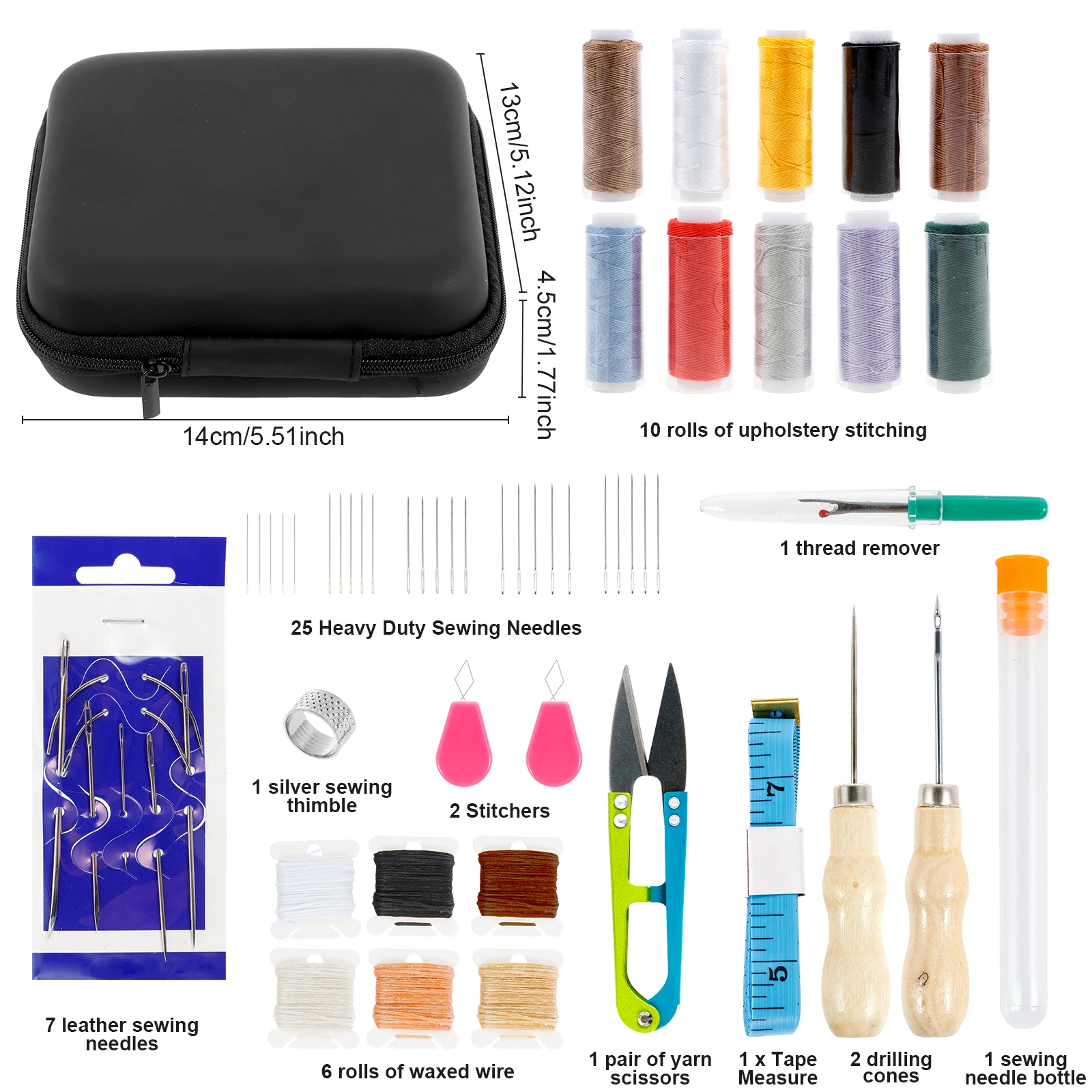 Kit de costura para reparo de  - Leather Needle Heavy avaliação e preço