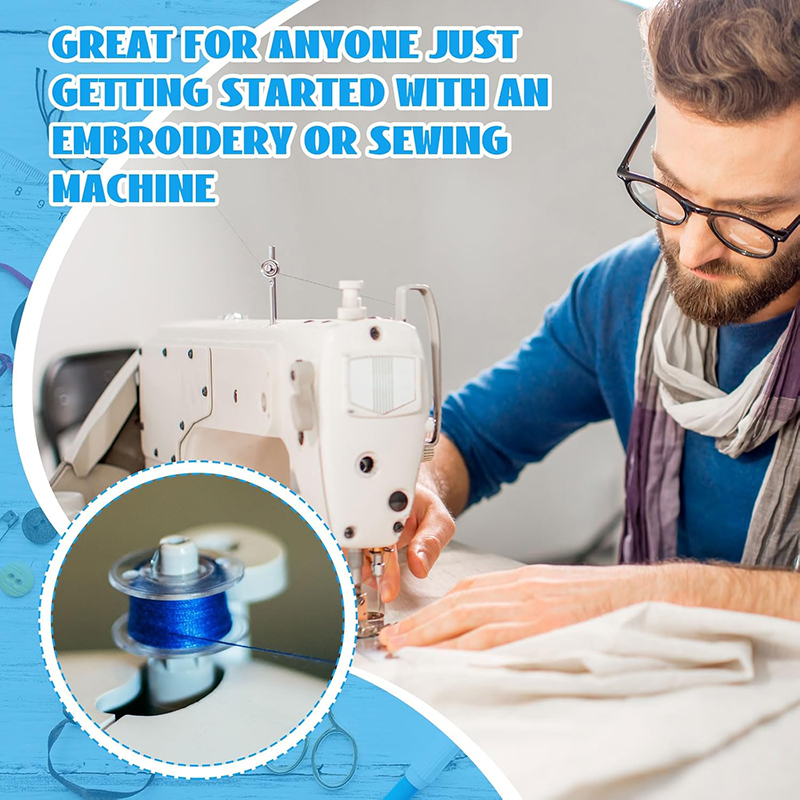 Conjunto de bobina de linha in - Sewing Machine Yarn avaliação e preço