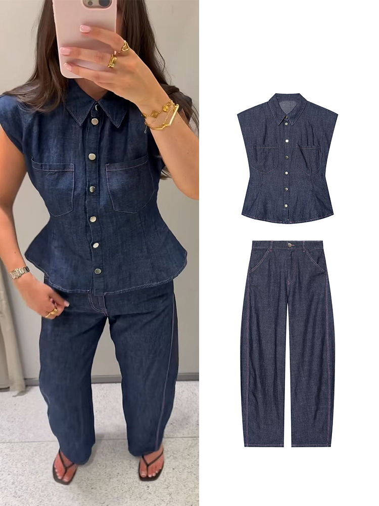 Conjunto Feminino TFMLN: Camis - Shoulder Pad Set In avaliação e preço
