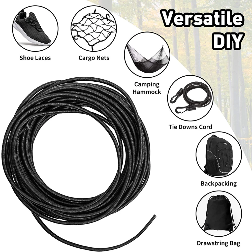 3/4/5/6/8mm preto forte cabo e - Sewing Tas avaliação e preço