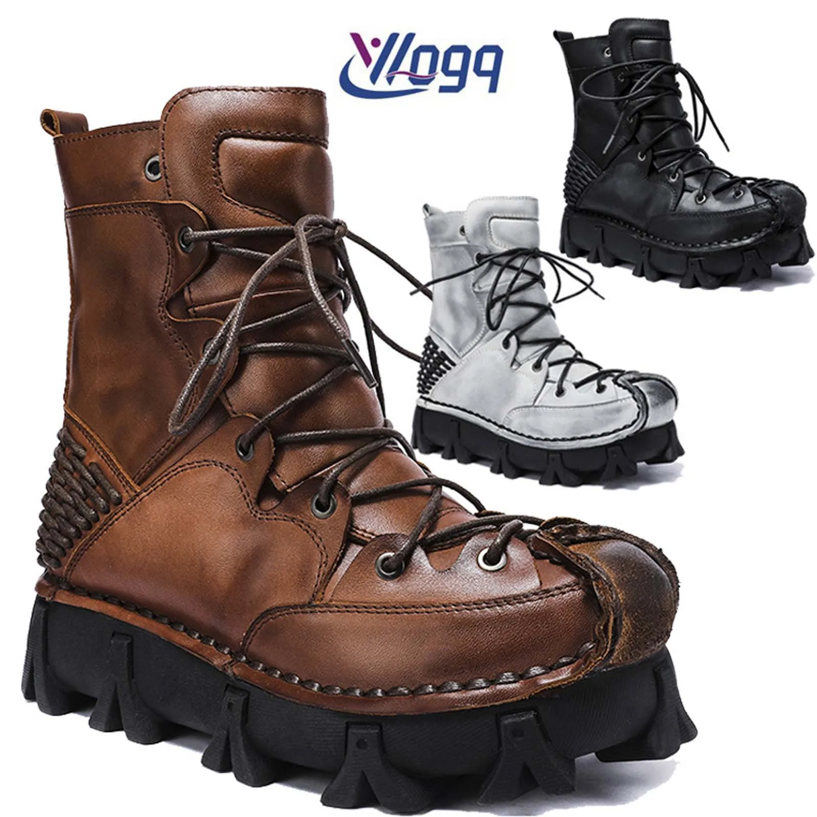 Botas de Motocicleta de Couro  - Sewing Knit avaliação e preço
