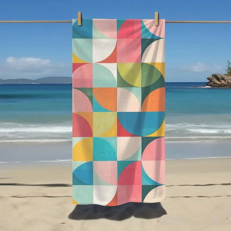 Toalha de Praia Grande com Est - Century Textile & Sewing Supply Photos avaliação e preço