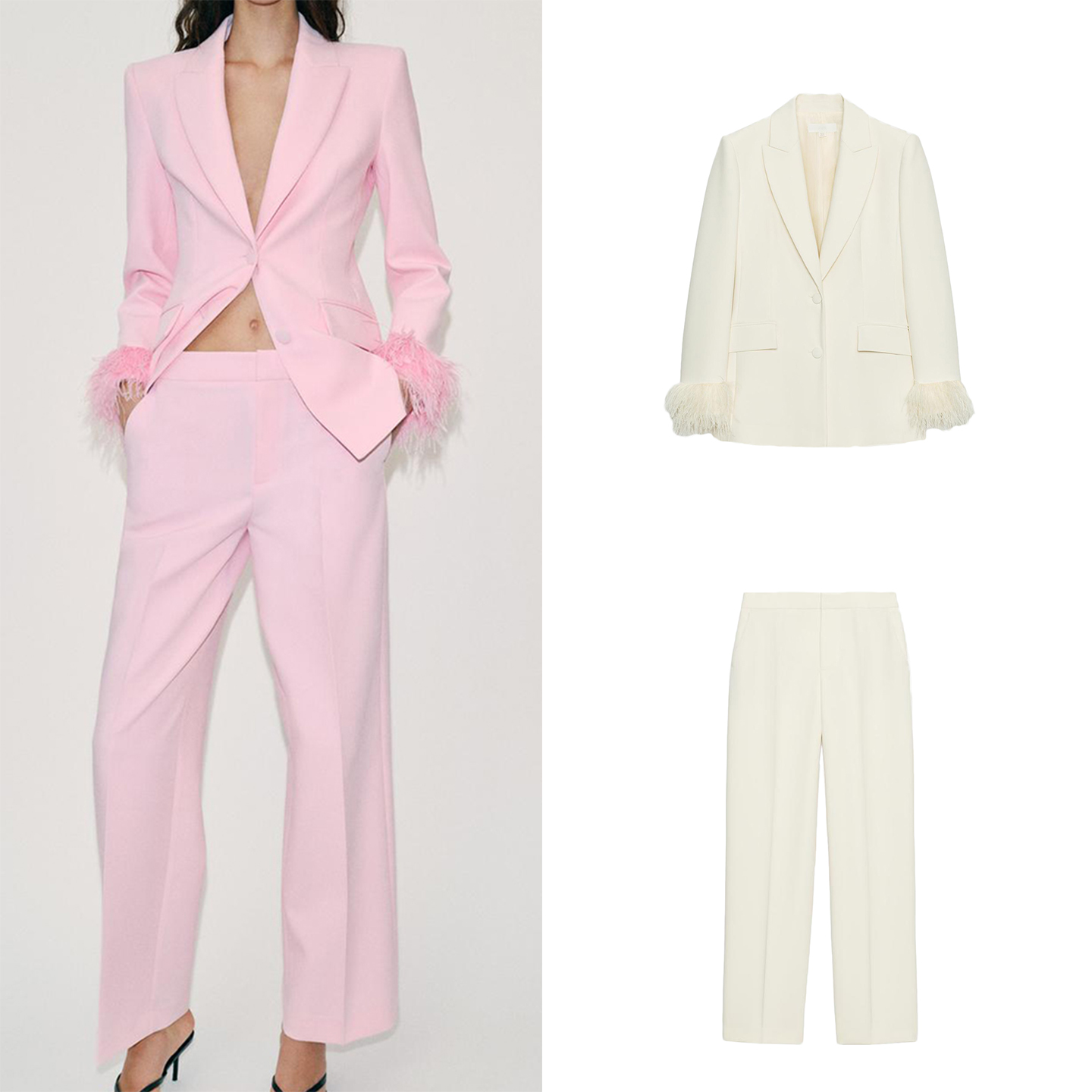 Conjunto de Moda Feminina 2026 - Shoulder Pad Set In avaliação e preço