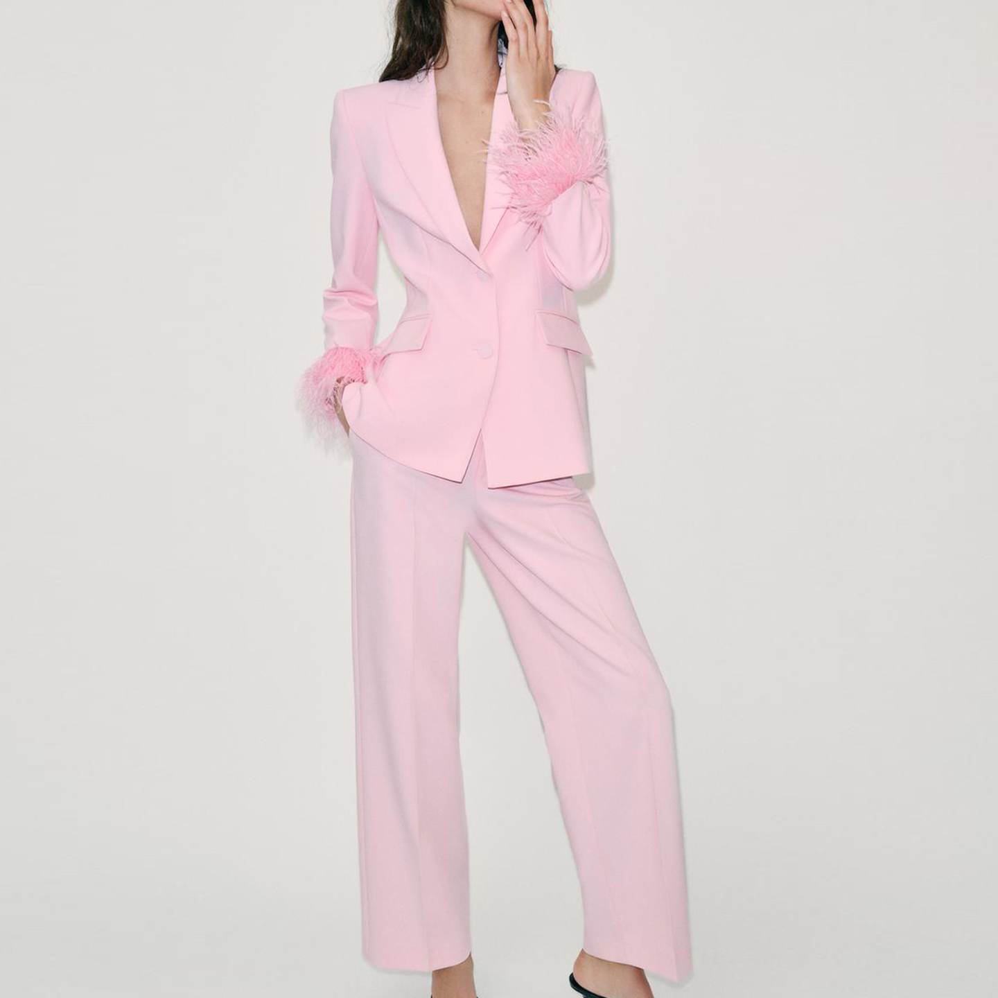 Conjunto de Moda Feminina 2026 - Shoulder Pad Set In avaliação e preço