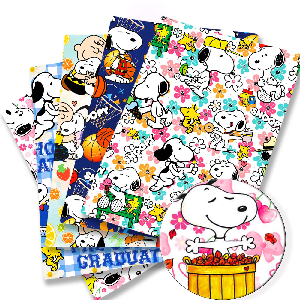 Tecido TAKARA TOMY Snoopy 140x - Sewing In Textile avaliação e preço