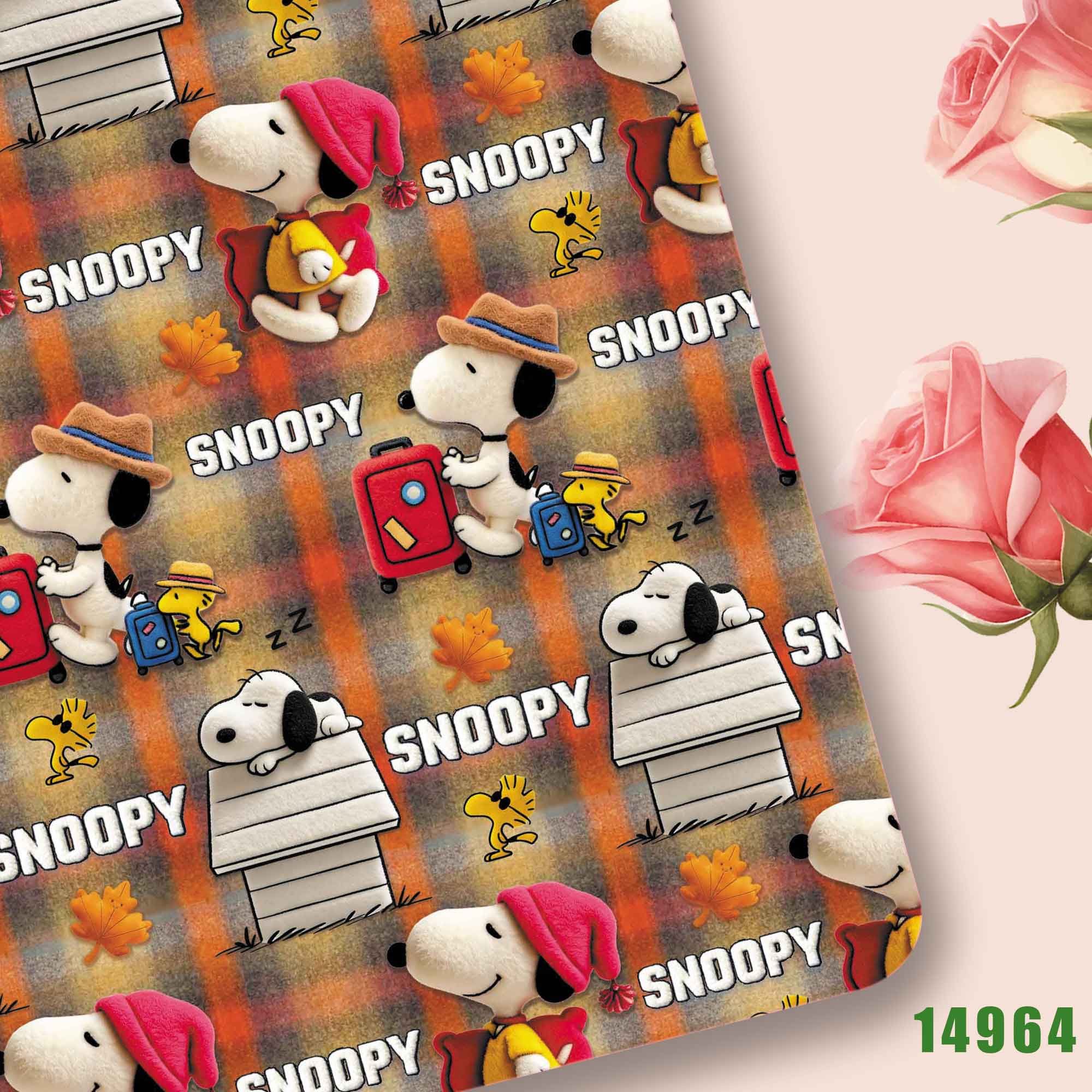 Tecido TAKARA TOMY Snoopy 140C - Sewing In Textile avaliação e preço