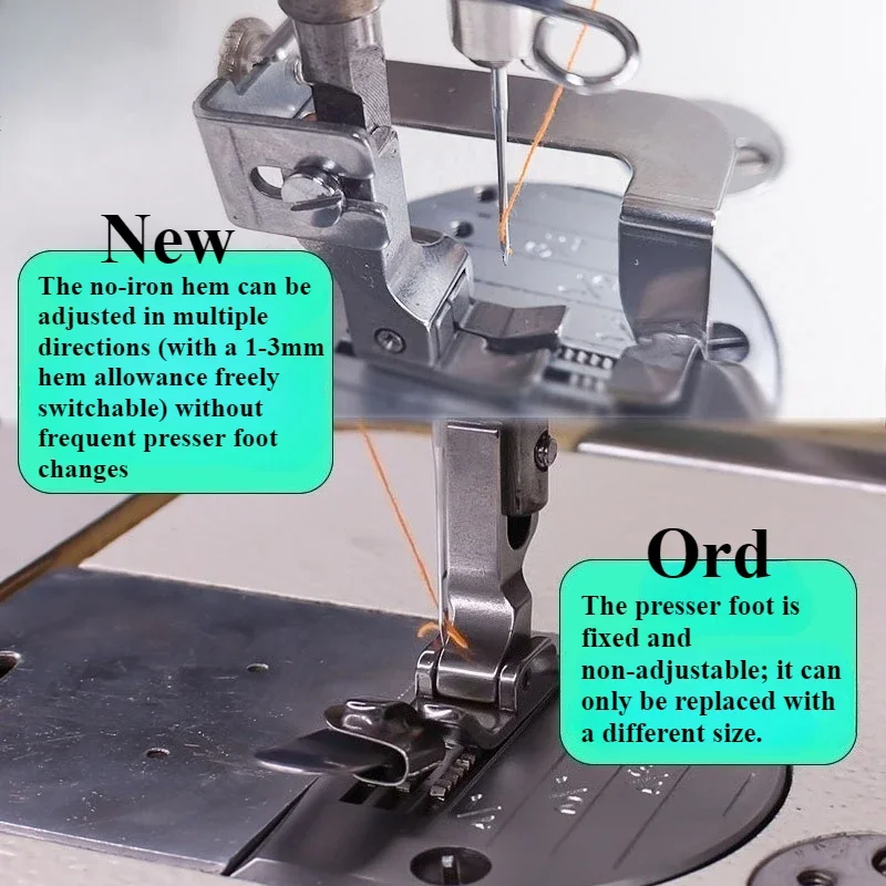 Calcador Ajustável para Bainha - Sewing Factory avaliação e preço