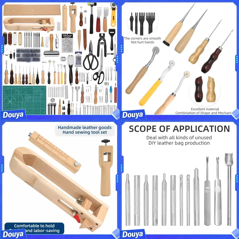 Kit de Costura de Couro JP com - Sewing Thread Production avaliação e preço
