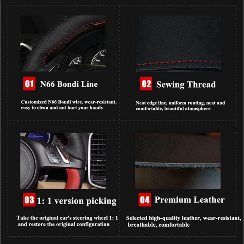 Capa de volante em couro micro - Sewing Gt avaliação e preço