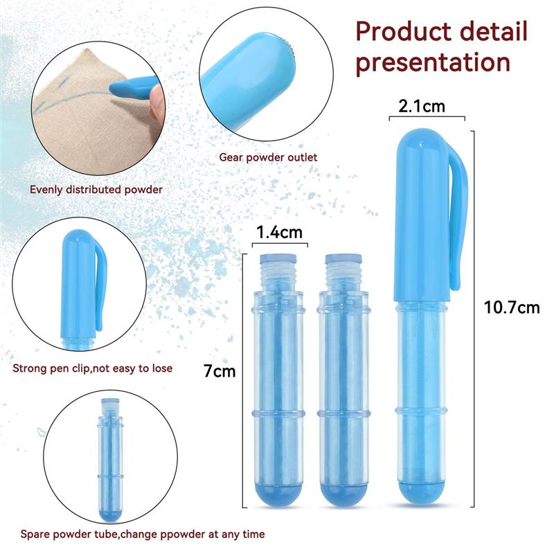 Giz de tecido apagável lápis d - Fabric Marking Pen avaliação e preço
