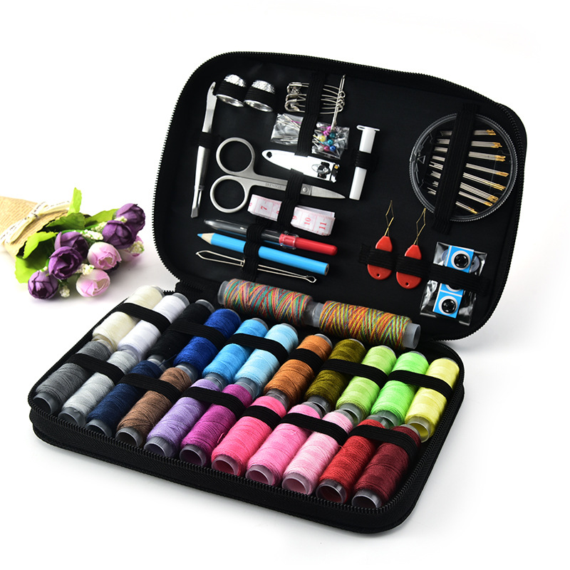 Kit de Costura com 97 Peças e  - Sewing Thread Production avaliação e preço