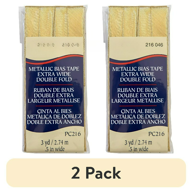 Fita de Viés Dourada, 1/2 pole - Binding Tape Bias avaliação e preço