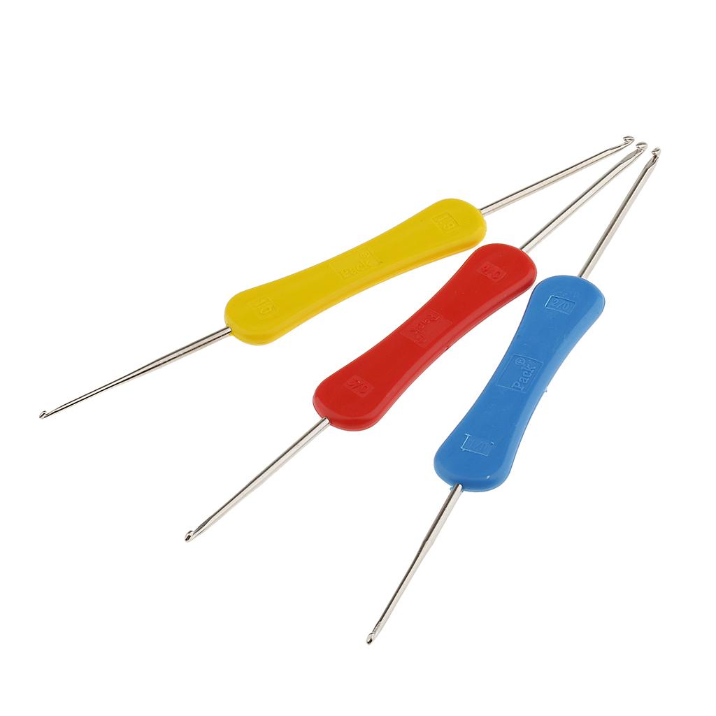 3 ganchos de crochê mistos com - Sewing Tas avaliação e preço