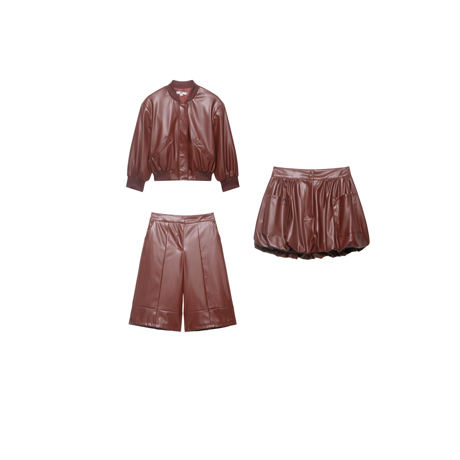 Novo conjunto feminino de jaqu - Shoulder Pad Set In avaliação e preço