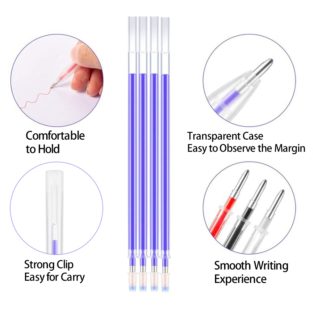 100 pçs canetas apagáveis de c - Fabric Marking Pen avaliação e preço