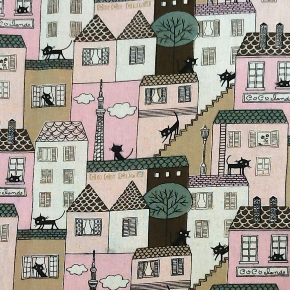 Nordic Small House Series Vint - Vintage Sewing Textile avaliação e preço