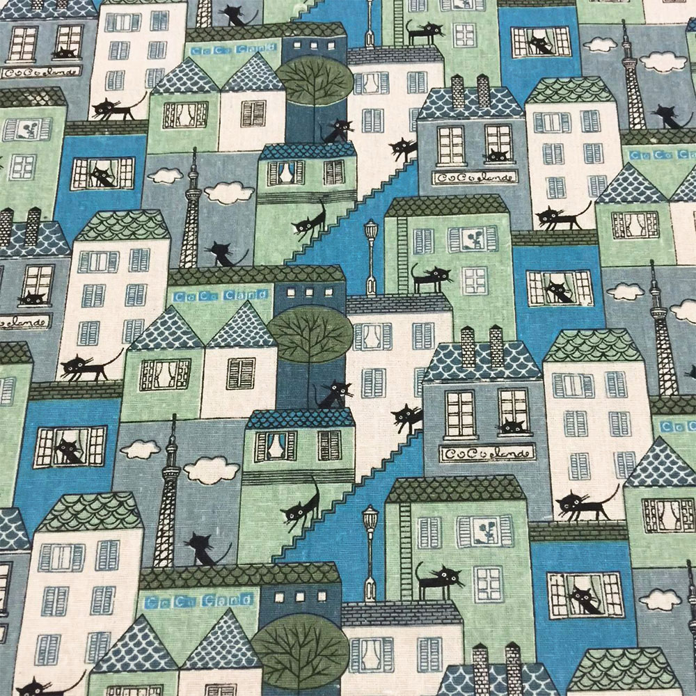 Nordic Small House Series Vint - Vintage Sewing Textile avaliação e preço