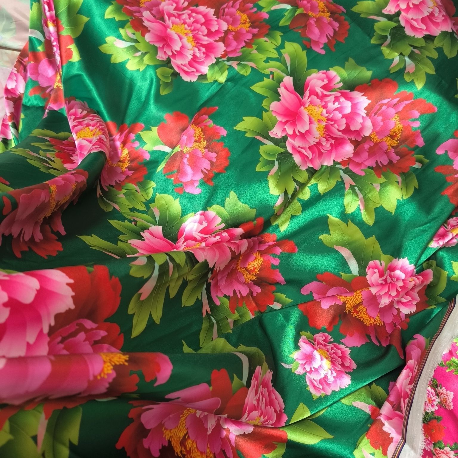 Tecido de cetim de acetato com - Sewing In Textile avaliação e preço
