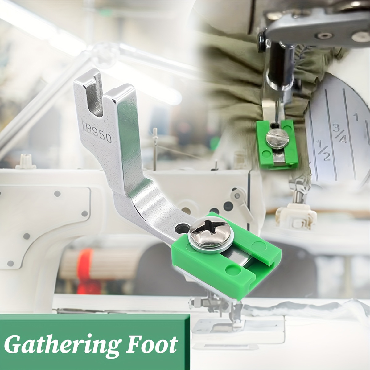 Calcador de babados ajustável  - Sewing Tt avaliação e preço